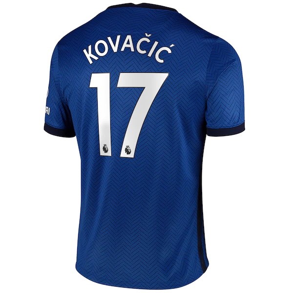 Camiseta Chelsea NO.17 Kovacic 1ª Kit 2020 2021 Azul